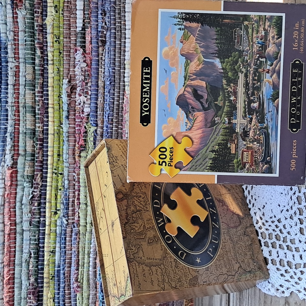 500pc DOWDLE FOLK ART Jigsaw Puzzle "YOSEMITE" by Eric Dowdle - Picture 17 of 17
